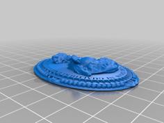 Sir Walter Raleigh – Cameo Brooch 3D Printer Model