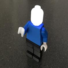 Lego Minifigure 4X 3D Printer Model