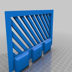 Charging Shelf 3D Printer Model