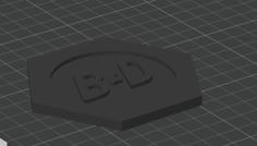 Old Black And Decker Logo 3D Printer Model