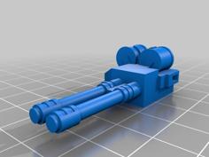 Auto Cannon For Garin’s Dreadnought 3D Printer Model