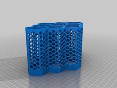 Honeycomb Desktop Organizer 3D Printer Model