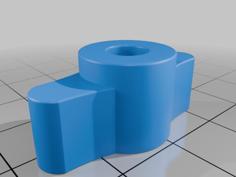 M6 Wing Nut 3D Printer Model