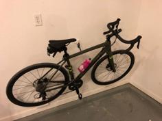 Hanging Bicycle Wall Mount 3D Printer Model