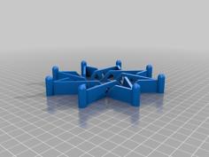 (8, 3) Torus Knot Fort 3D Printer Model