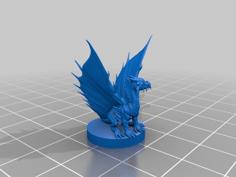 Gold Dragon 3D Printer Model