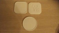 Posavasos Coasters 3D Printer Model