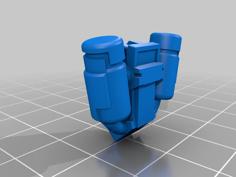 Gue’Ron’Vesa Alt Backpacks Pack & Jumppacks 3D Printer Model