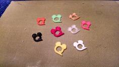 Mouse-Eared Stitch Markers 3D Printer Model