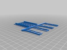 O Scale Pergola 3D Printer Model