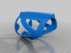 Bike Water Battle Holder 3D Printer Model