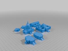 Structures Of Government Scale 1:2000 3D Printer Model