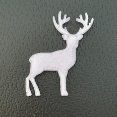 Flat Reindeer 3D Printer Model