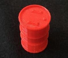 Warhammer Scale Barrel 3D Printer Model