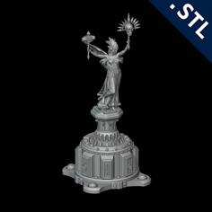 Angel Of War (Statue) 3D Printer Model