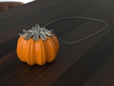 Pumpkin Pendant 3D Printer Model