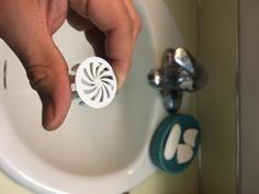 SINK DRAIN SWIRL! 3D Printer Model