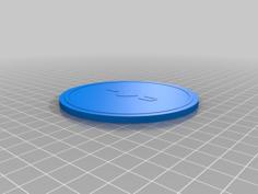 Valentines Coaster 3D Printer Model