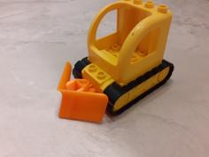 Lego Duplo Snowplow 3D Printer Model