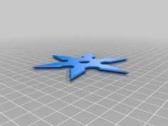 Shuriken 3D Printer Model