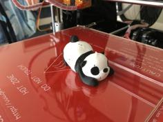 Sleeping Panda – Dual Color 3D Printer Model