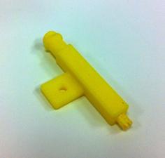 Feeder Gear Cooler Tube For Up! Start Plus 3D Printer Model