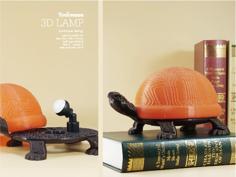 Tortoise Lamp 3D Printer Model