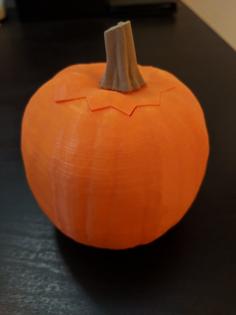 Hollowed Out Pumpkin 3D Printer Model