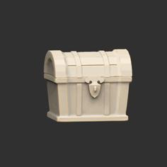 Wooden Chest 3D Printer Model