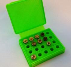 Customizable Nozzle Case 3D Printer Model