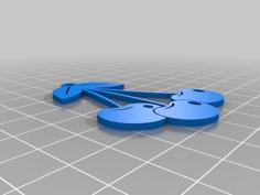 Cherry Pendant 3D Printer Model