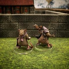 Ratfolk Pelter (32mm Scale) 3D Printer Model