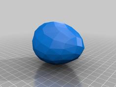 EASTER LOW POLY EGG 3D Printer Model