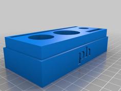 Salifert PH Test Kit Holder 3D Printer Model