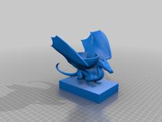 Dragon Dish 3D Printer Model