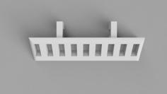 IKEA Skadis USB Stick Holder 3D Printer Model