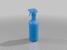 Fly Spray Bottle 3D Printer Model