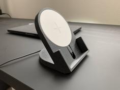 Wireless Phone Charger Stand 3D Printer Model