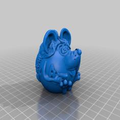 Mouse Girl 3D Printer Model