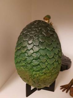 Game Of Thrones Egg – Dragon Egg – GoT Egg – House Of Dragon 3D Printer Model