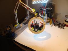 Articulating Magnifying Lamp 3D Printer Model