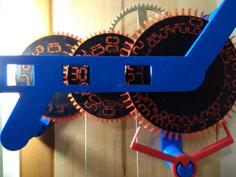 Numberz Clock 3D Printer Model