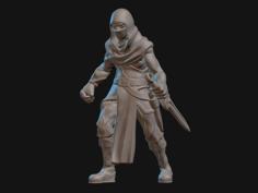 Human Rogue Miniature 3D Printer Model