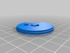 Pacman Joystick Cover 3D Printer Model