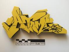 “Atomic Boys” By Causeturk – Graffitti Crew 3D Printer Model