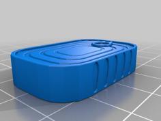 Can Of Tuna 3D Printer Model