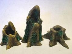 Tree Stumps (Scatter Terrain) 3D Printer Model