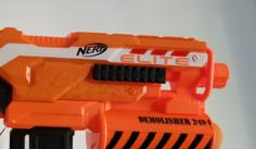 Demolisher Nerf Picatinny Side Rail 3D Printer Model