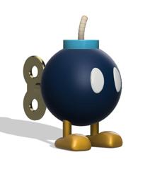 Mario Bob-omb 3D Printer Model