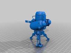 Fallout Ground Turret 3D Printer Model